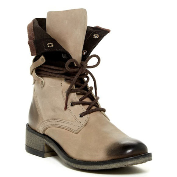 Free People Shoes - NEW Free People Matisse 2-Tone Combat Boots